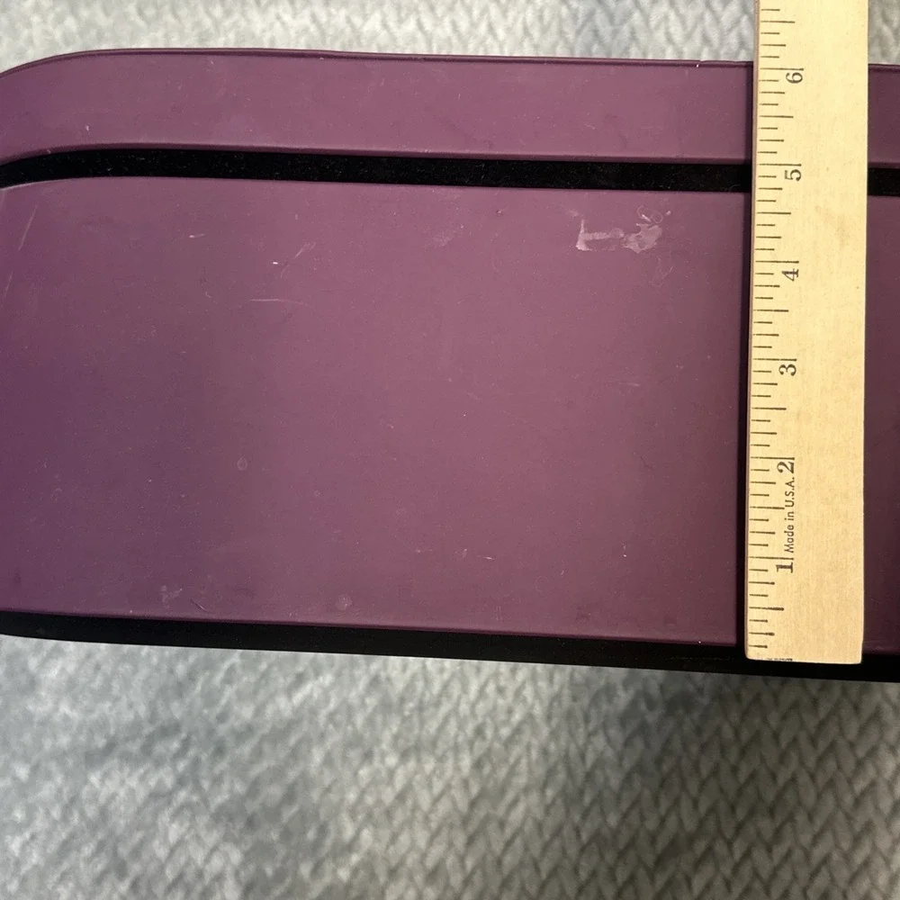 Dyson Airwrap Styler Faux Leather Large Storage Hard Box Purple Case‎ Only
